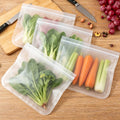 Groomivo Silicone Storage Bags – Stand Up, Zip Shut, Stay Leakproof