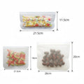 Groomivo Silicone Storage Bags – Stand Up, Zip Shut, Stay Leakproof