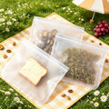 Groomivo Silicone Storage Bags – Stand Up, Zip Shut, Stay Leakproof