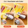 Groomivo Bag Sealer – Seal & Snip in One Sleek Move