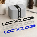 Groomivo Silicone Lid Straps – Stretch, Seal & Spill Nothing