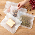Groomivo Silicone Storage Bags – Stand Up, Zip Shut, Stay Leakproof